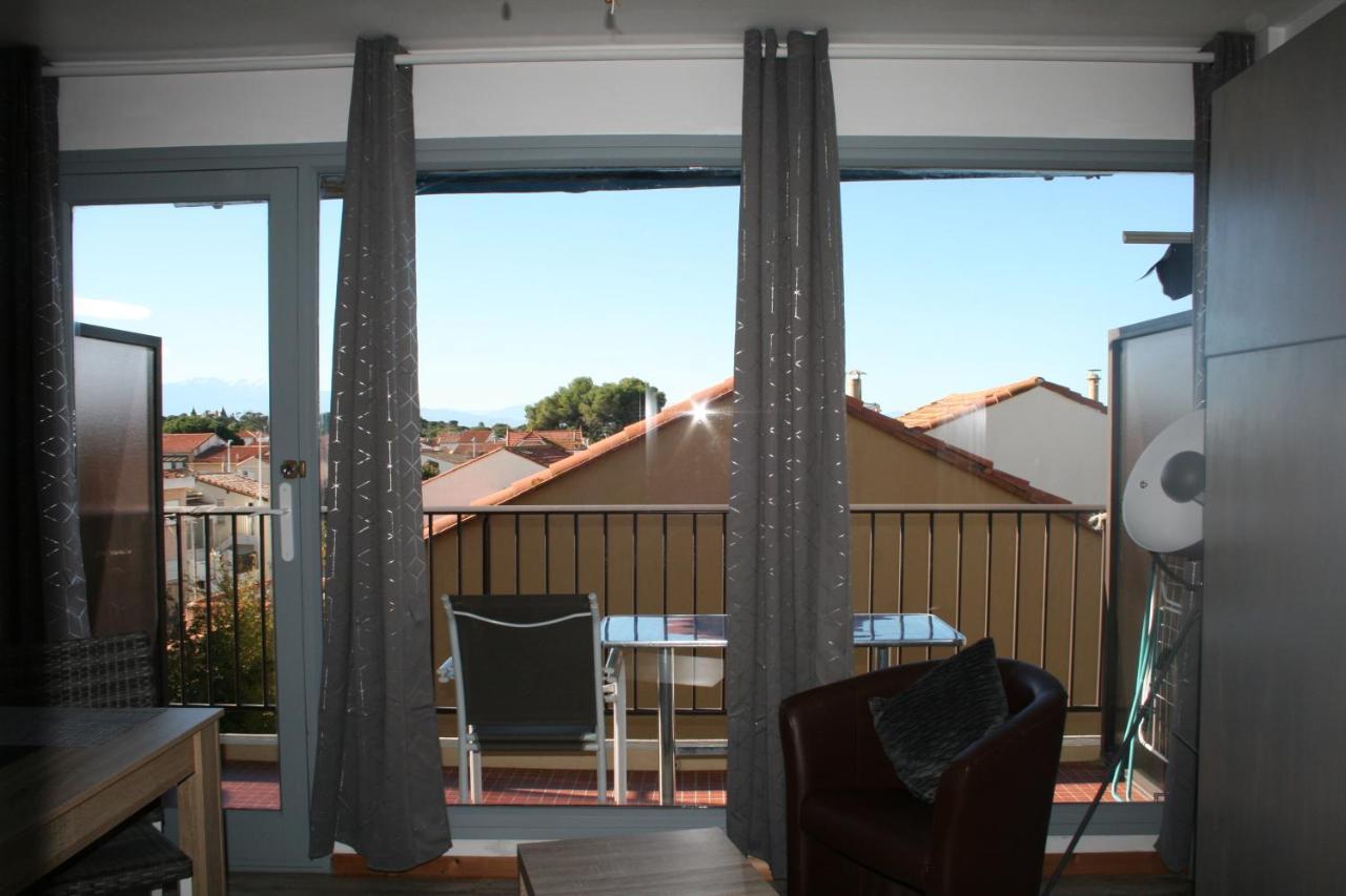 Charmant Studio 20 M De La Plage Canet-en-Roussillon Esterno foto