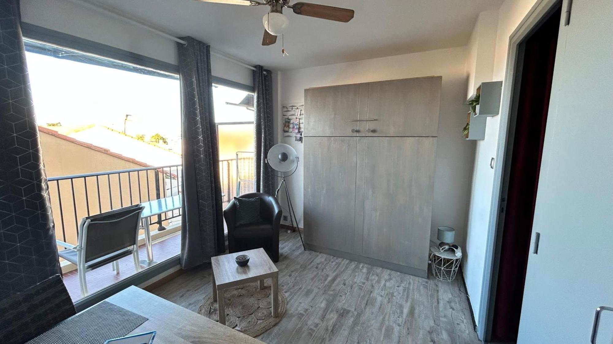 Charmant Studio 20 M De La Plage Canet-en-Roussillon Esterno foto