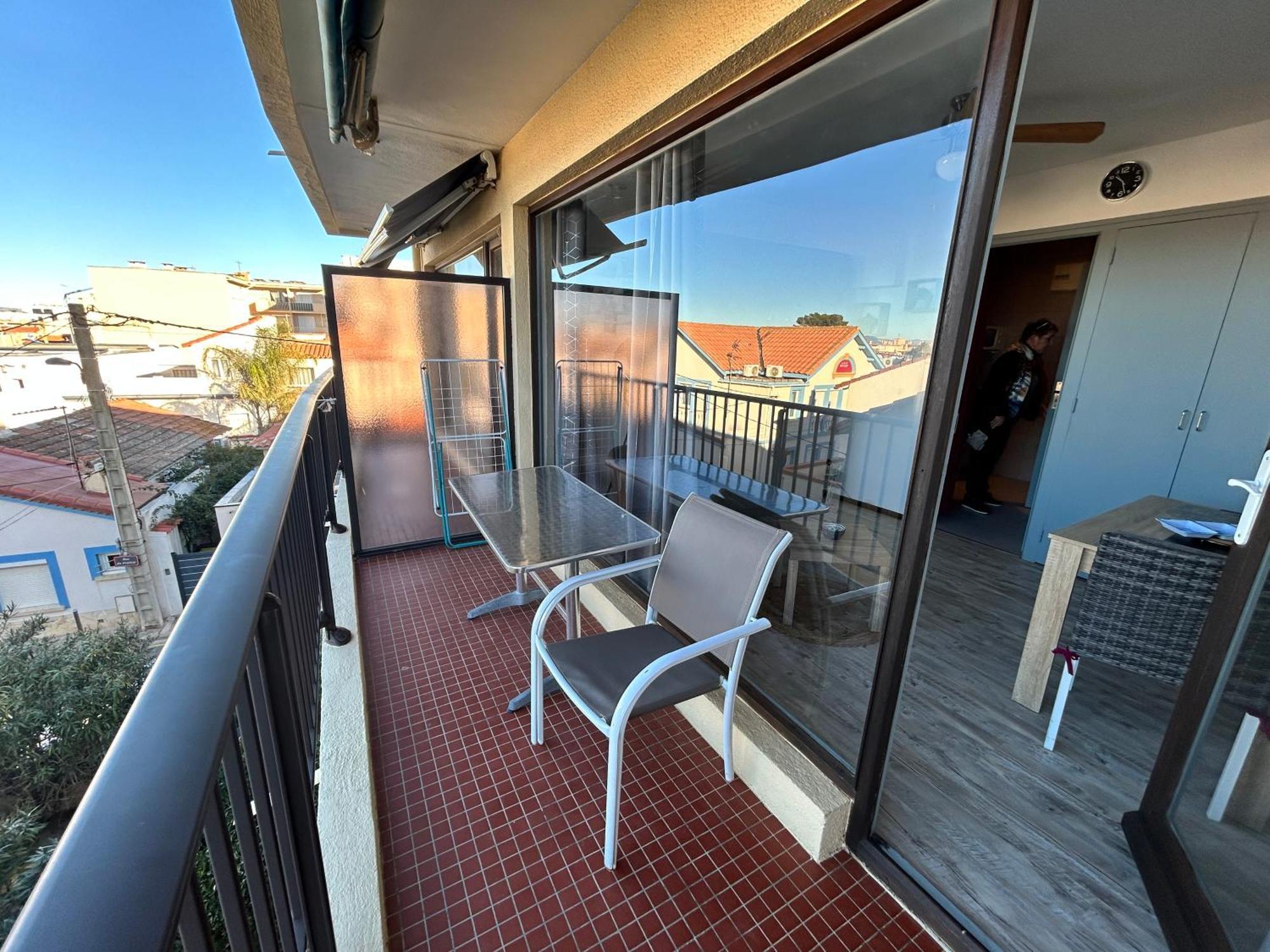 Charmant Studio 20 M De La Plage Canet-en-Roussillon Esterno foto